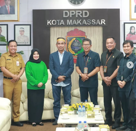 Pimpinan DPRD Bersama Sekwan Terima Kunjungan Ketua PN Makassar
